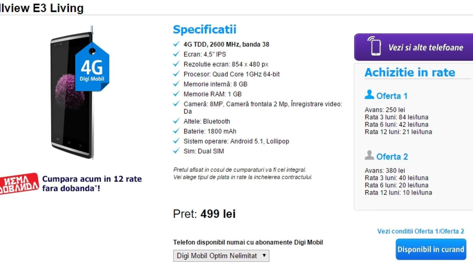 Iată ce telefoane din oferta Digi Mobil vin cu suport pentru tehnologia 4G LTE