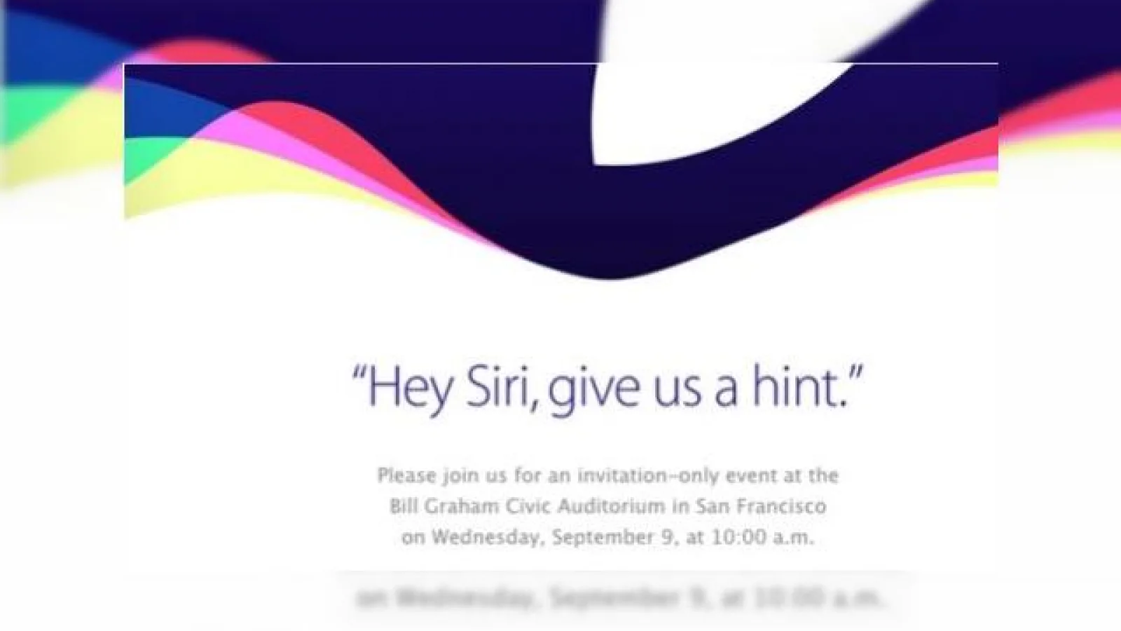 Apple confirmă evenimentul de pe 9 septembrie în care iPhone 6s și iPhone 6s Plus vor fi dezvăluite oficial