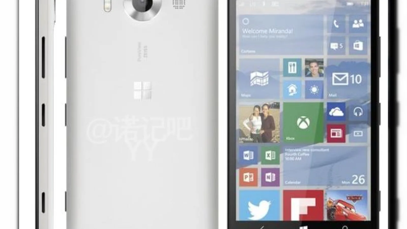 Microsoft Lumia 940 are parte de o scăpare, de această dată pe alb şi cu 4 microfoane profesionale la bord