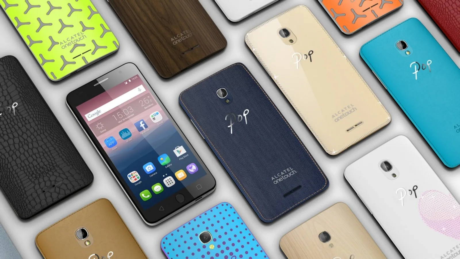 IFA 2015: Alcatel lansează telefoanele OneTouch Pop Up şi Pop Star, modele entry level foarte colorate
