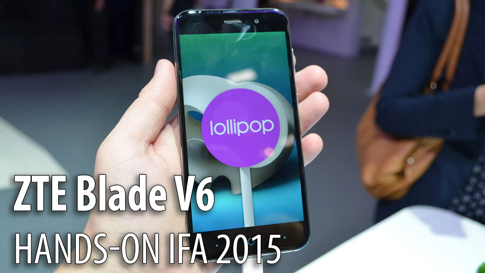 IFA 2015: ZTE Blade V6 hands-on - telefon cu design inspirat de iPhone 6 și dotări mid-range