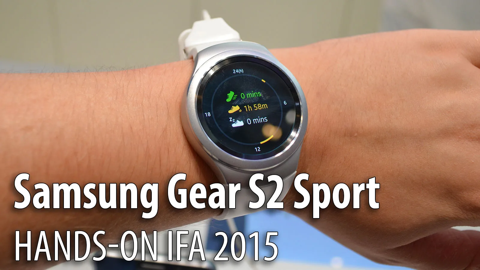 IFA 2015: Samsung Gear S2 Sport hands-on - ceasul Tizen OS pregătit de sud-coreeni impresionează prin ușurința de utilizare și printr-un design atractiv