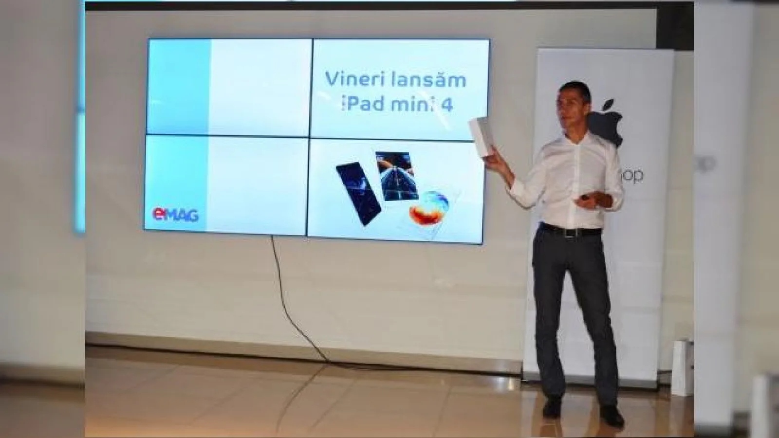 eMAG deschide primul magazin Apple Shop din România; ce înseamnă acest concept și ce reduceri vă așteaptă mâine, aflați în continuare