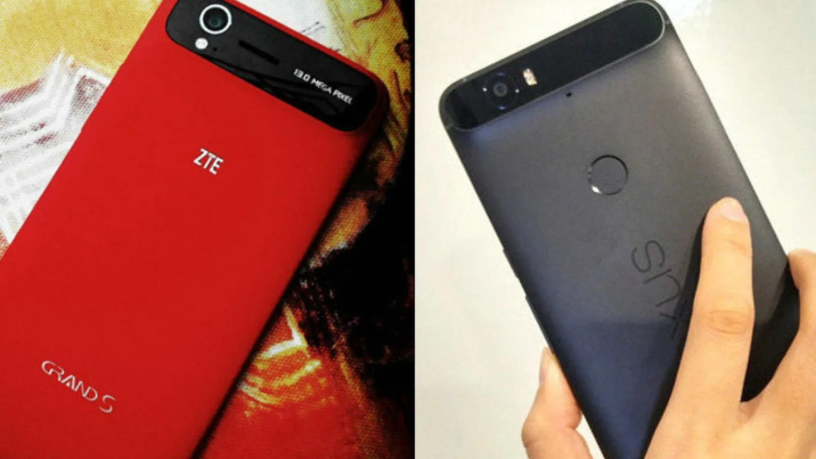 ZTE acuză Huawei că ar fi copiat designul modelului său Grand S (Athena) cu Nexus 6P