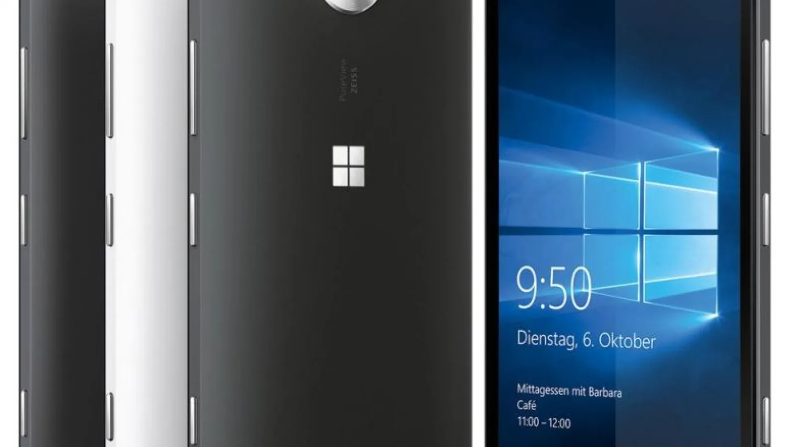 O nouă imagine cu Microsoft Lumia 950 se axează pe scannerul de iris de la bord