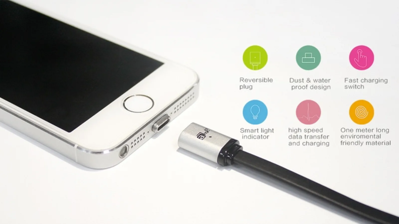 MagCable este un cablu magnetic revoluţionar, care ar putea schimba experienţa de încărcare pe smartphone (Kickstarter)