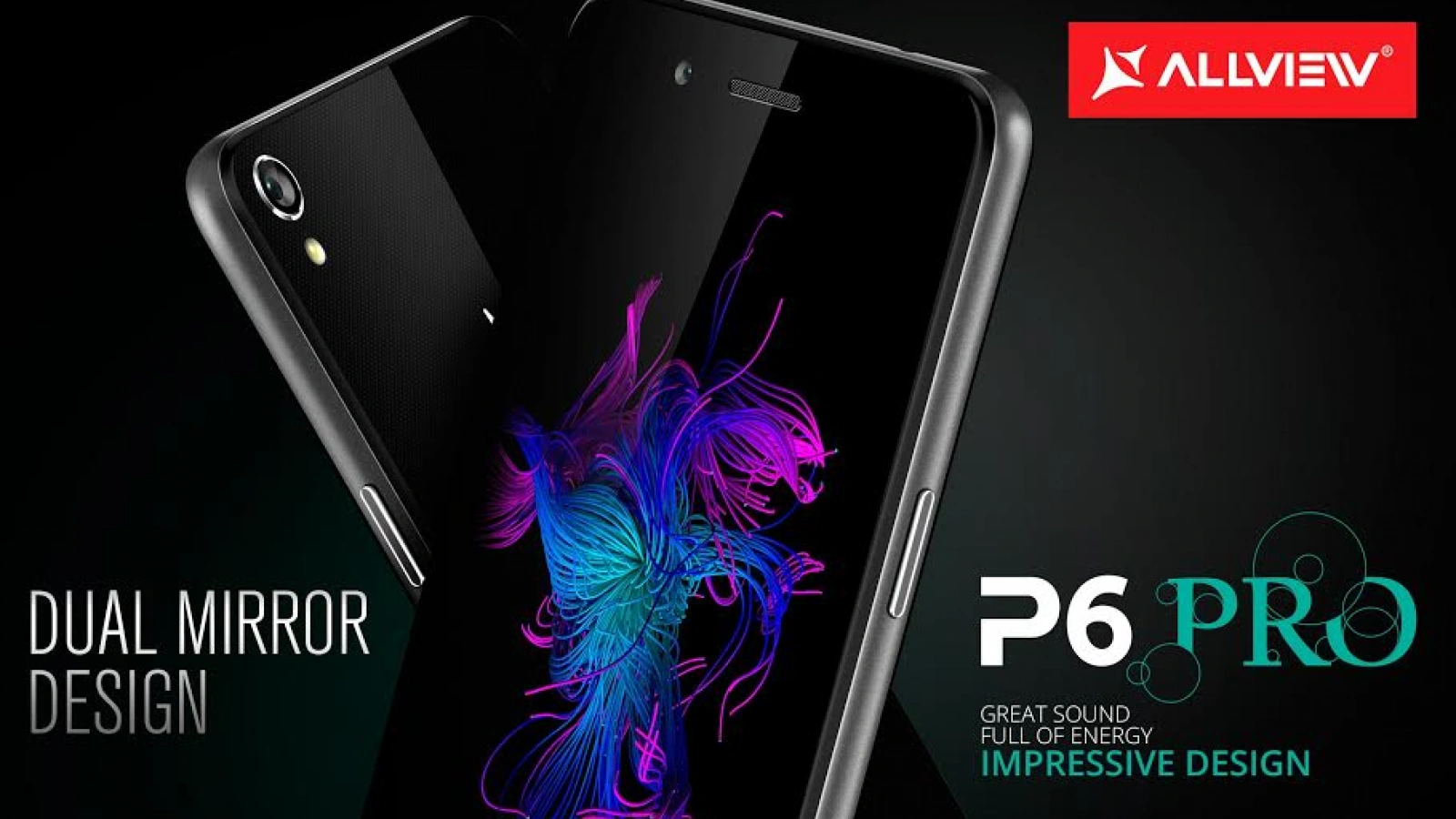 Allview P6 PRO ni se dezvăluie într-o primă imagine; vine cu ramă metalică și design dual-mirror