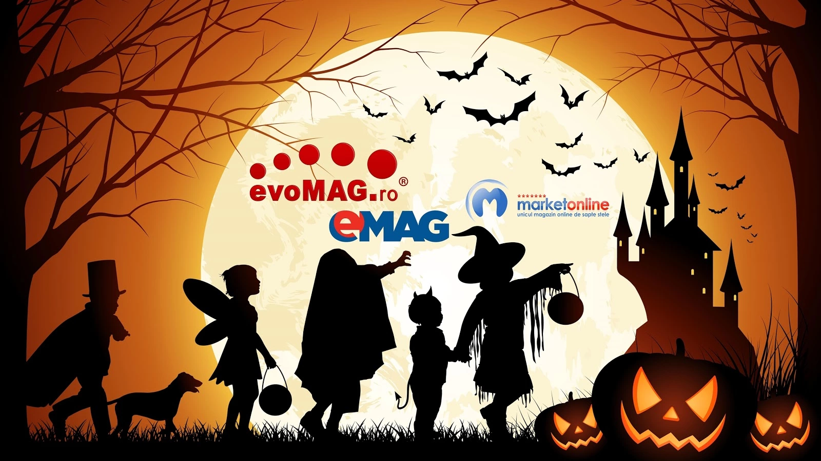 Sărbătoarea de Halloween vine cu reduceri din partea magazinelor online; iată ce promoții ni s-au pregătit