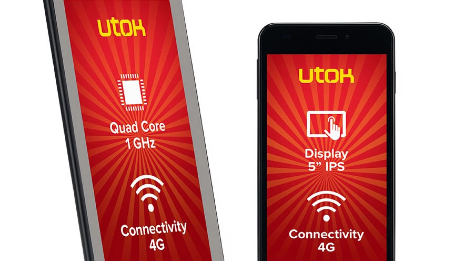 UTOK lansează smartphone-ul Q5 GT și tableta Hello 7Q LTE; terminale cu procesoare 64-bit și conectivitate 4G LTE