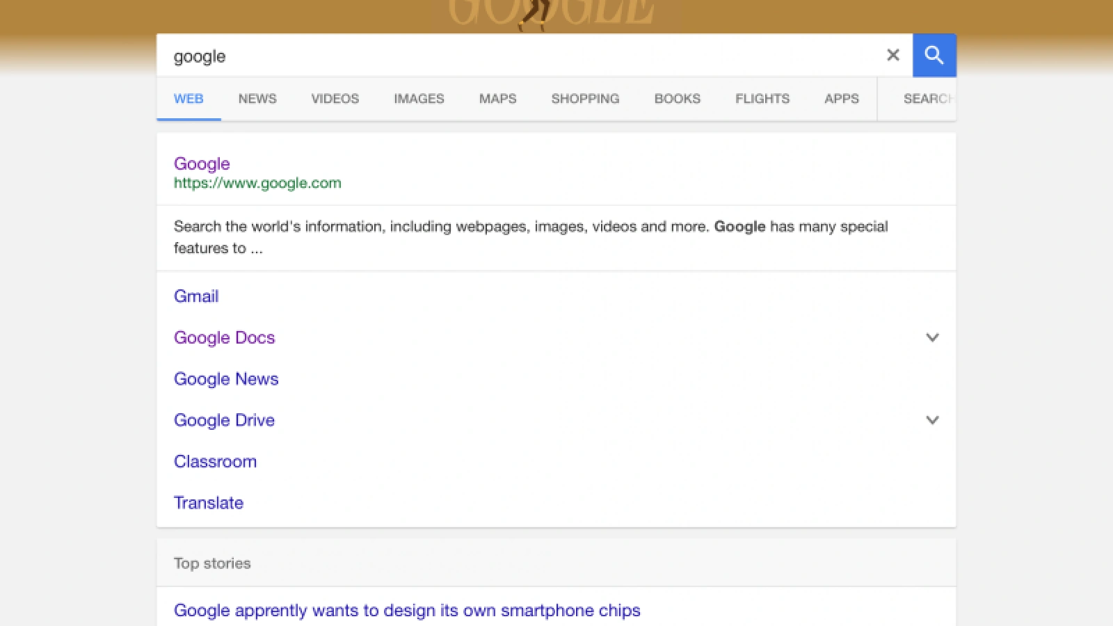 Google Search primeste o nouă interfaţă pentru rezultatele căutărilor sale pe tablete