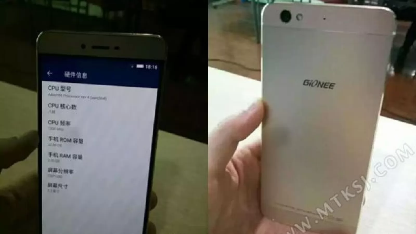 Gionee Elife S6 are parte de o scăpare nouă în imagini hands on; Va sosi în două variante de dotări