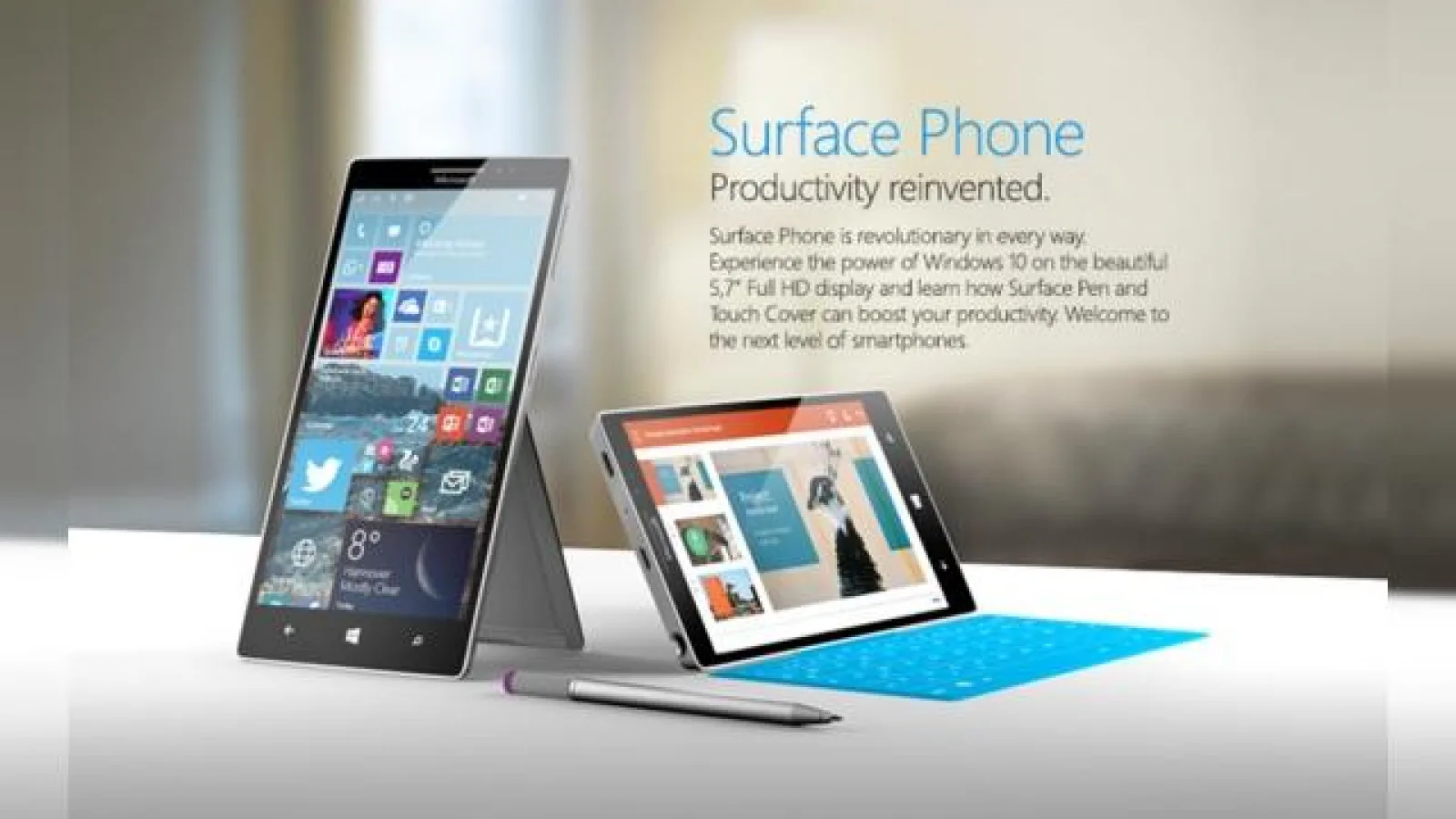 Vom avea un Surface Phone până la urmă şi el ar putea sosi la mijlocul lui 2016