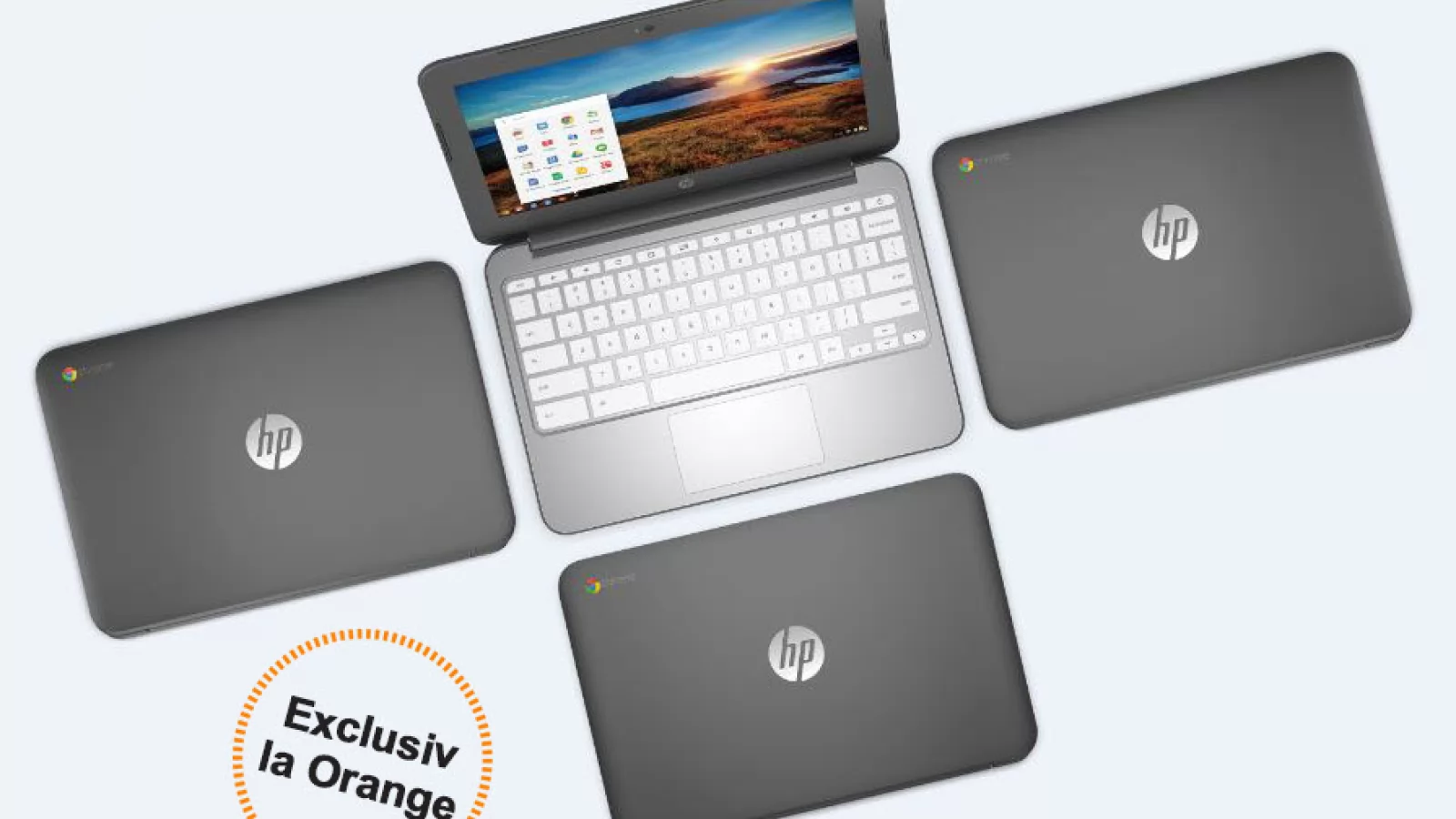 Laptopul HP Chromebook disponibil în România, în exclusivitate la Orange România