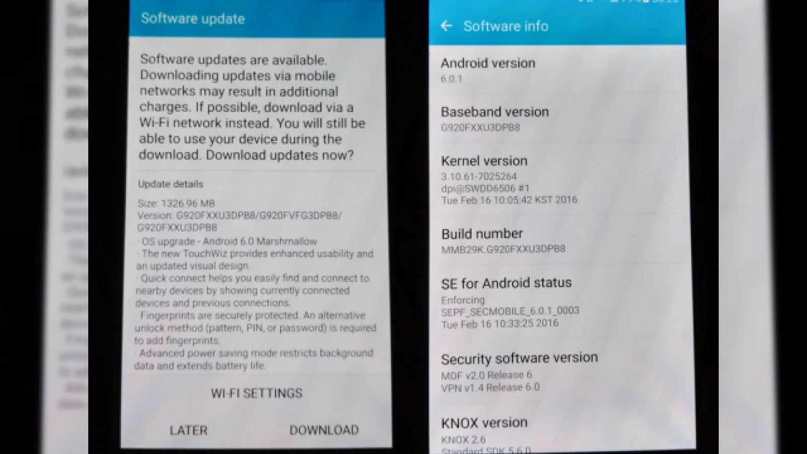 Samsung Galaxy S6 primeşte actualizarea la Android 6.0 Marshmallow, confirmată în România