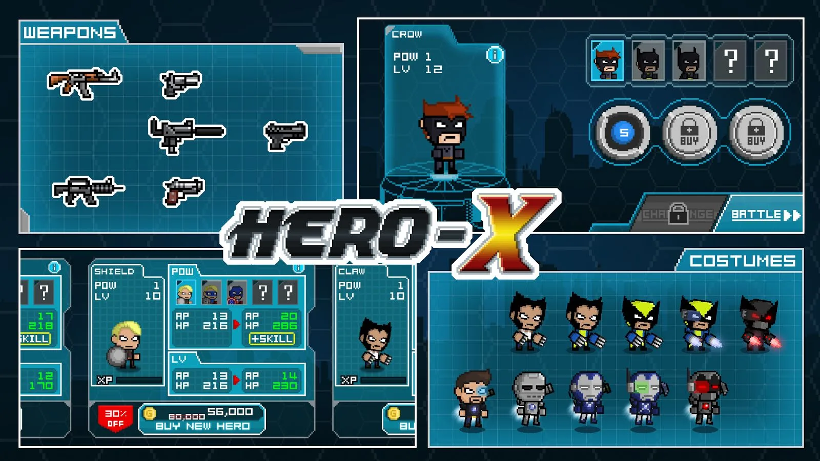 Hero-X Review (UTOK Q5 GT): super eroii DC şi Marvel sunt caricaturizaţi într-un platformer mediocru (Video)