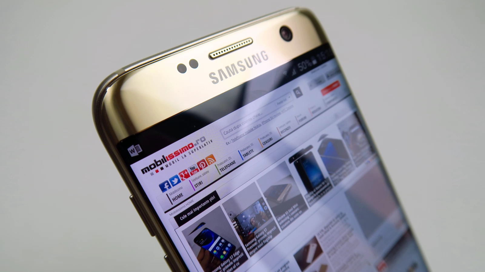 Samsung Galaxy S7 Edge, conectivitate acoperită perfect, cu apeluri excelente