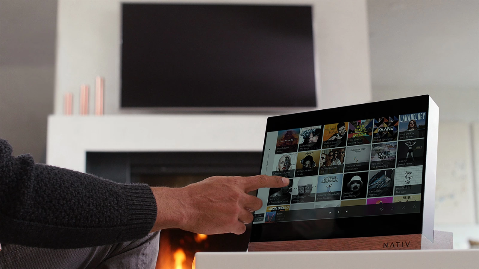 Arată ca o tabletă, dar e de fapt un hub audio pentru melomani: acesta este Nativ Sound Vita