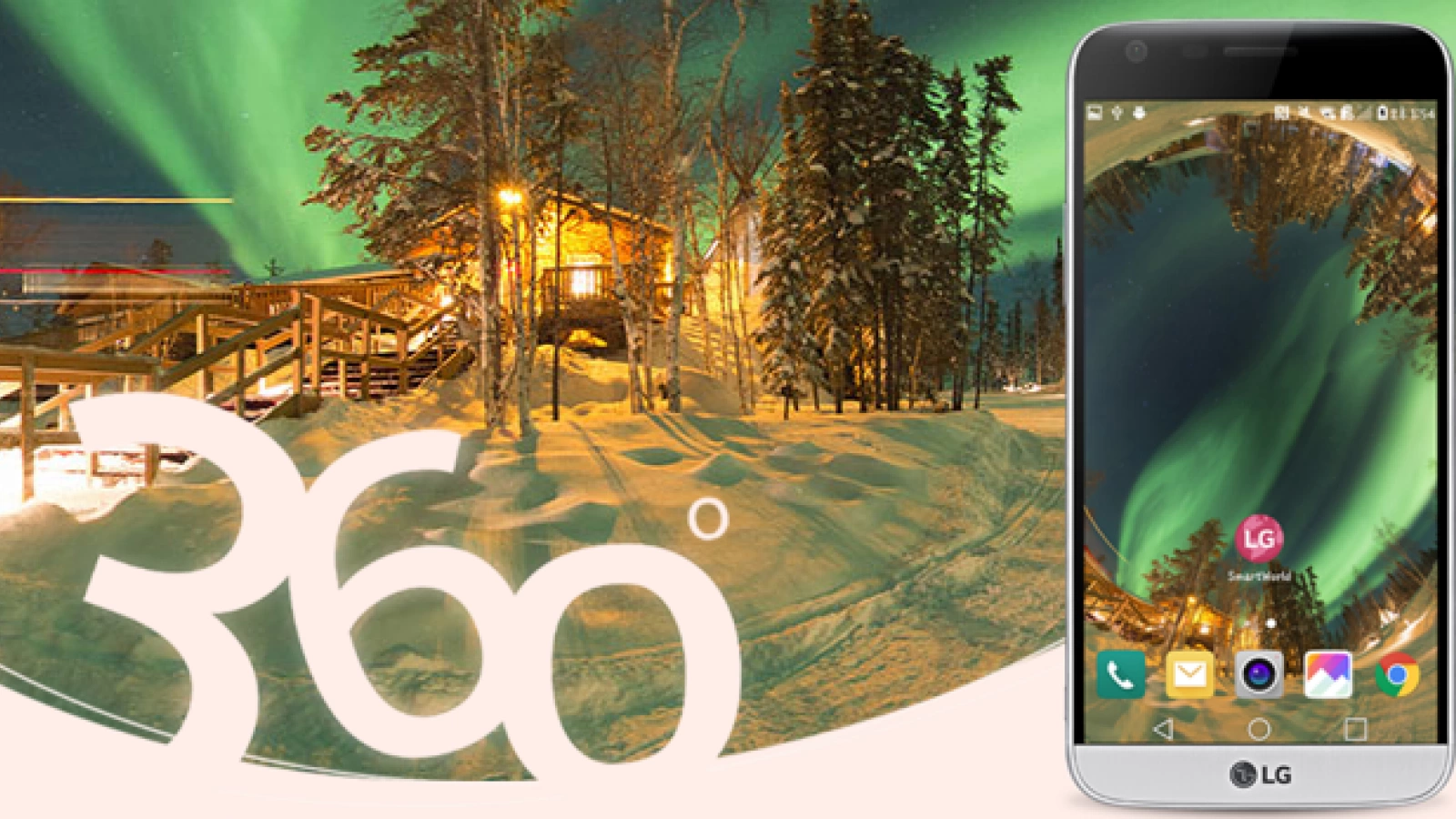 LG Electronics prezintă o serie de fotografii la 360 grade ce pot fi descărcate pe smartphone-ul G5