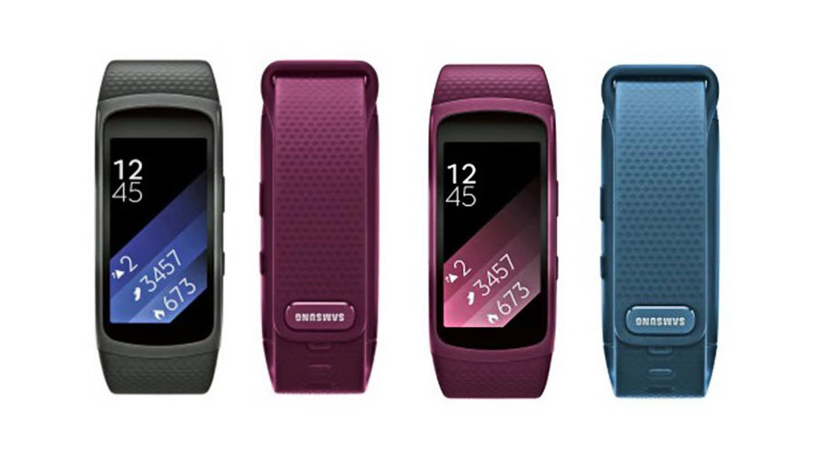 Samsung Gear Fit 2 va fi disponibil în trei variante de culoare; iată-l în noi imagini de presă