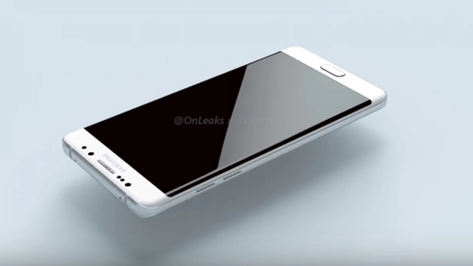 O nouă randare pentru Galaxy Note 6 Edge ne prezintă dimensiunile phablet-ului