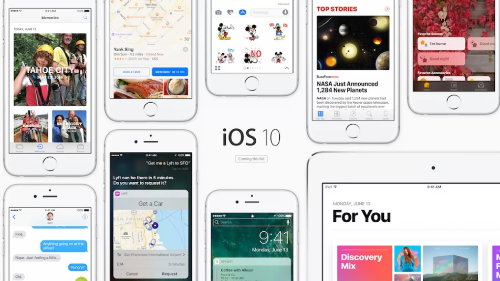 iOS 10 Developer Preview primeşte o primă experienţă hands on (Video)