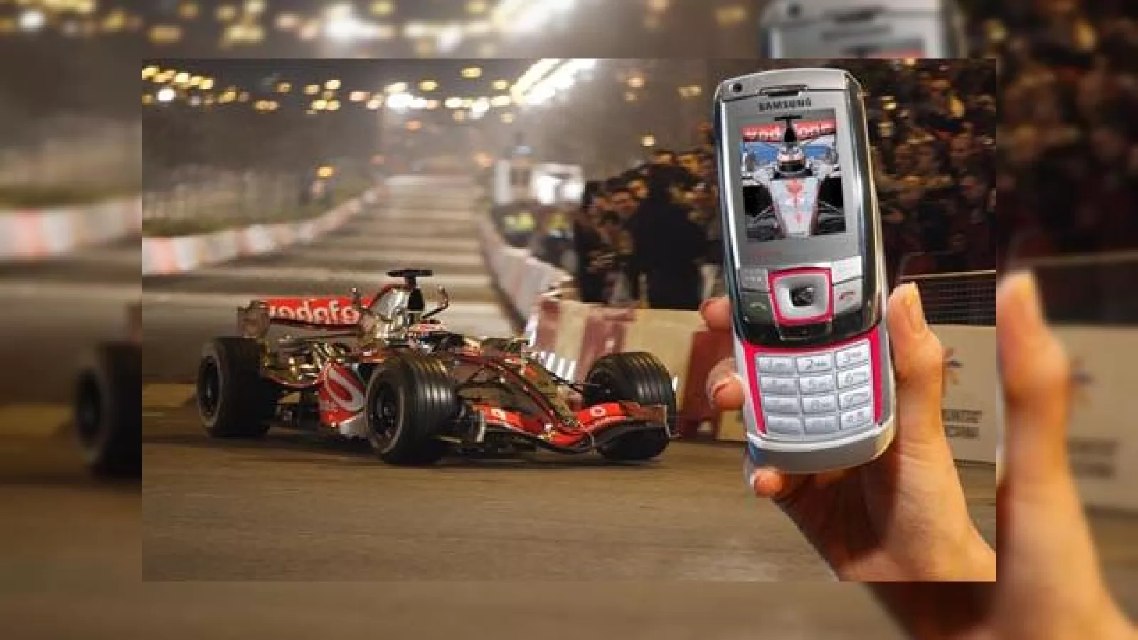 Vodafone lansează telefoane mobile Mclaren Mercedes F1