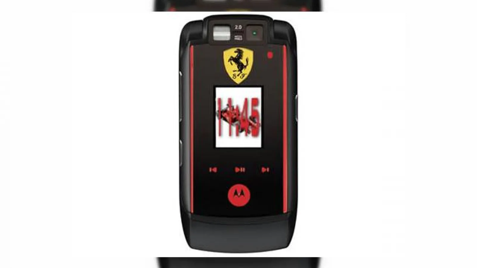 Telefonul Motorola RAZRmaxx V6 Ferrari Challenge se apropie de linia de sosire