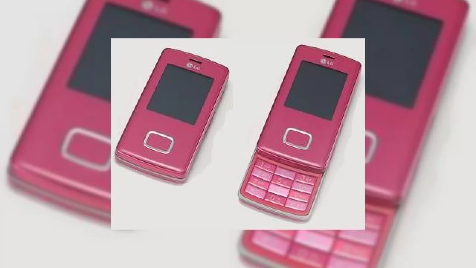 LG Chocolate Pink, un sarut frantuzesc