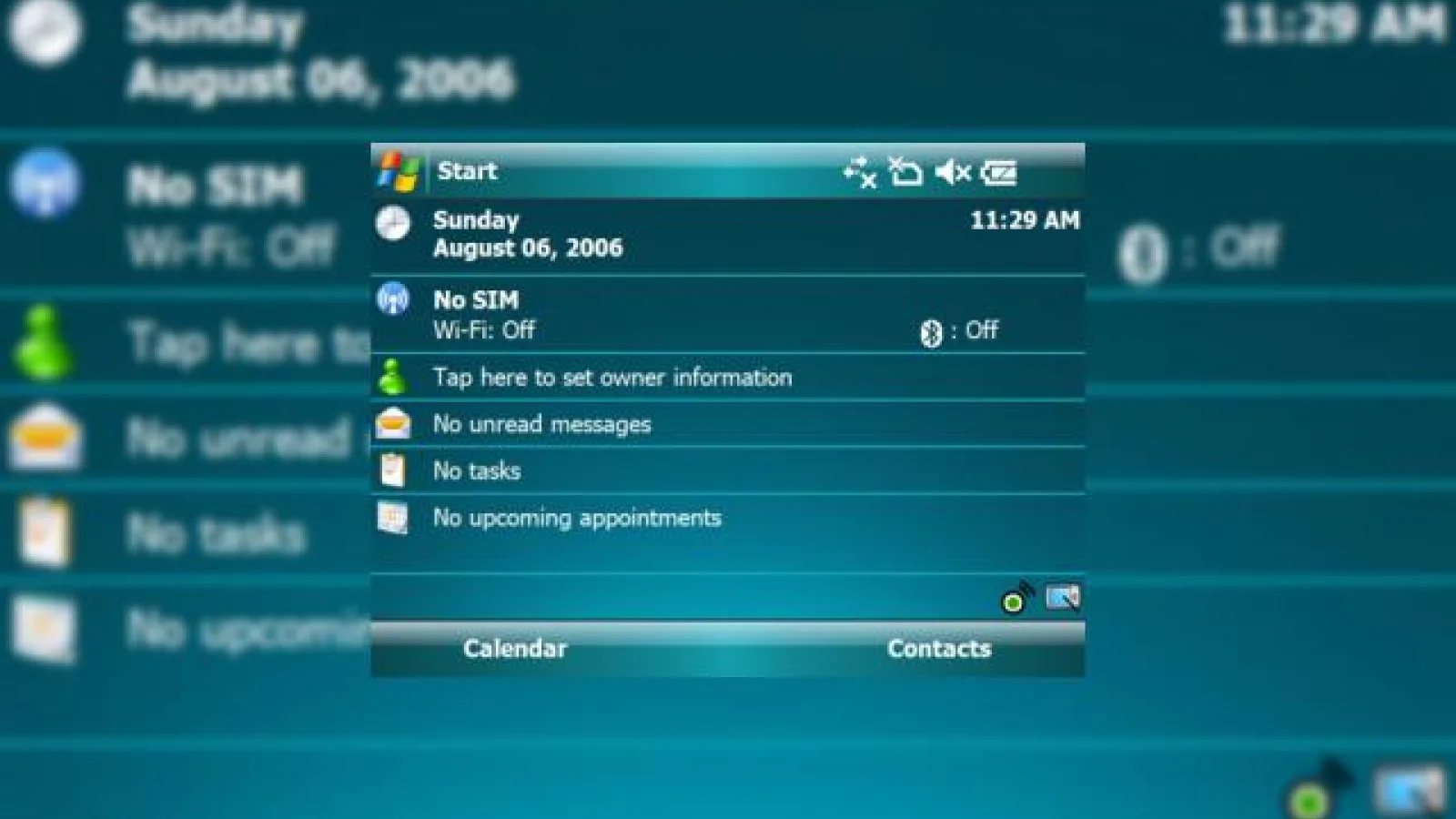 Debut pentru Windows Mobile 6