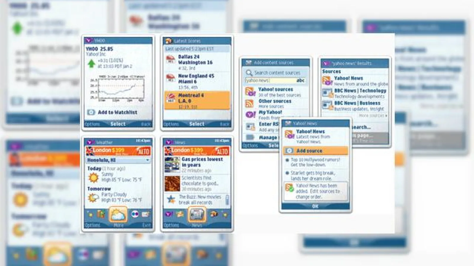 Yahoo! Go for Mobile 2.0 Gamma este acum disponibil
