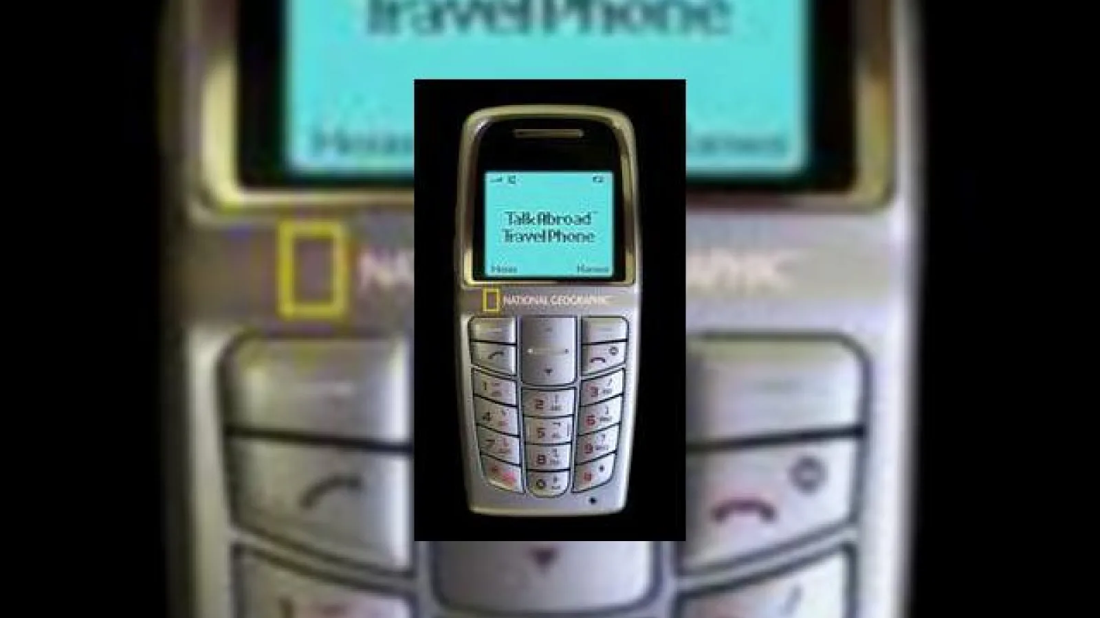Telefon cu utilizare globala, de la National Geographic