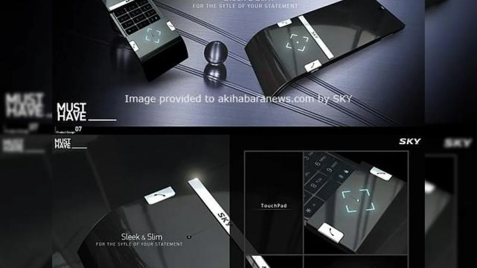 Sky se mandreste cu un nou telefon concept