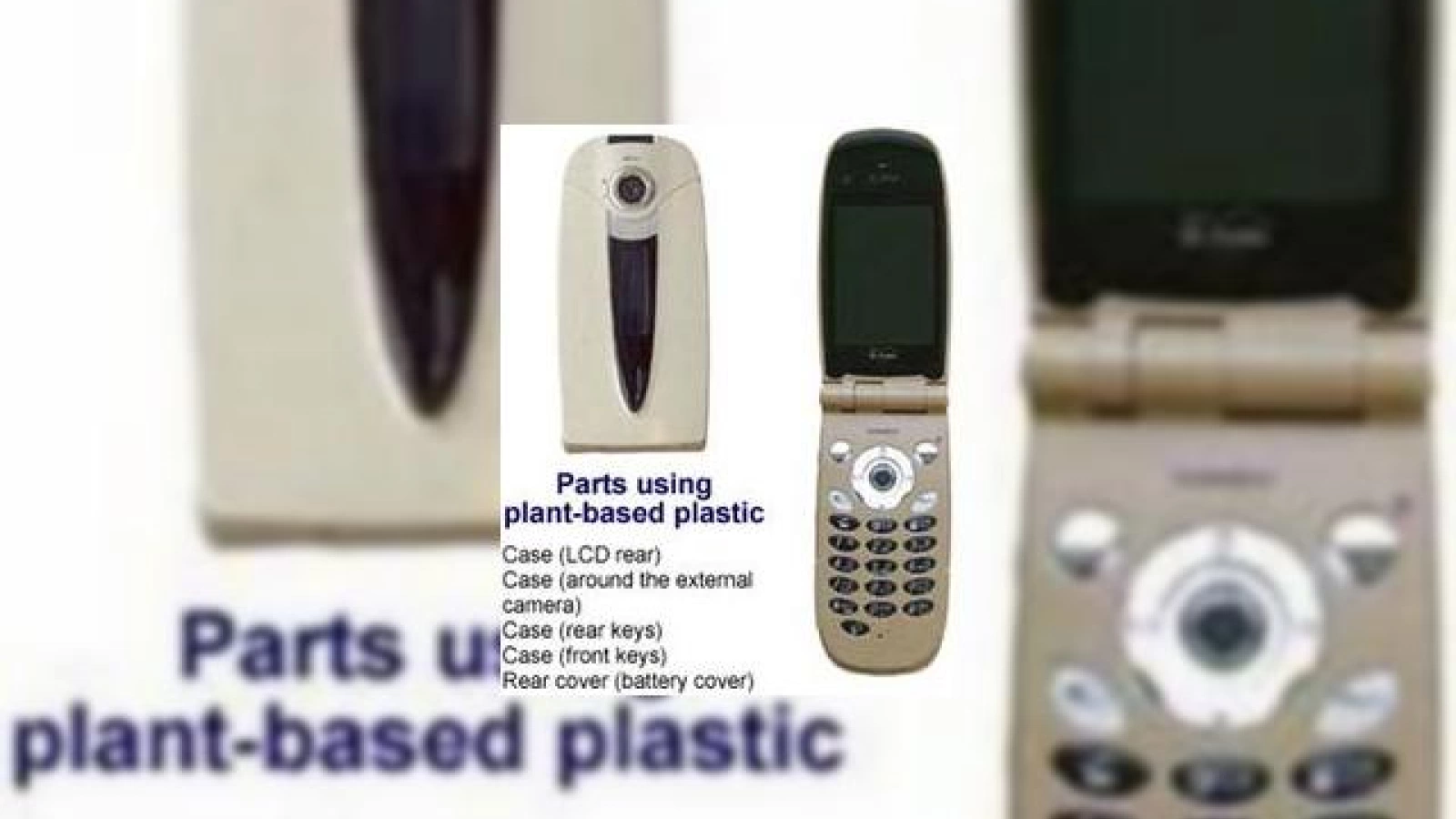 Bioplastic pentru telefoane mobile