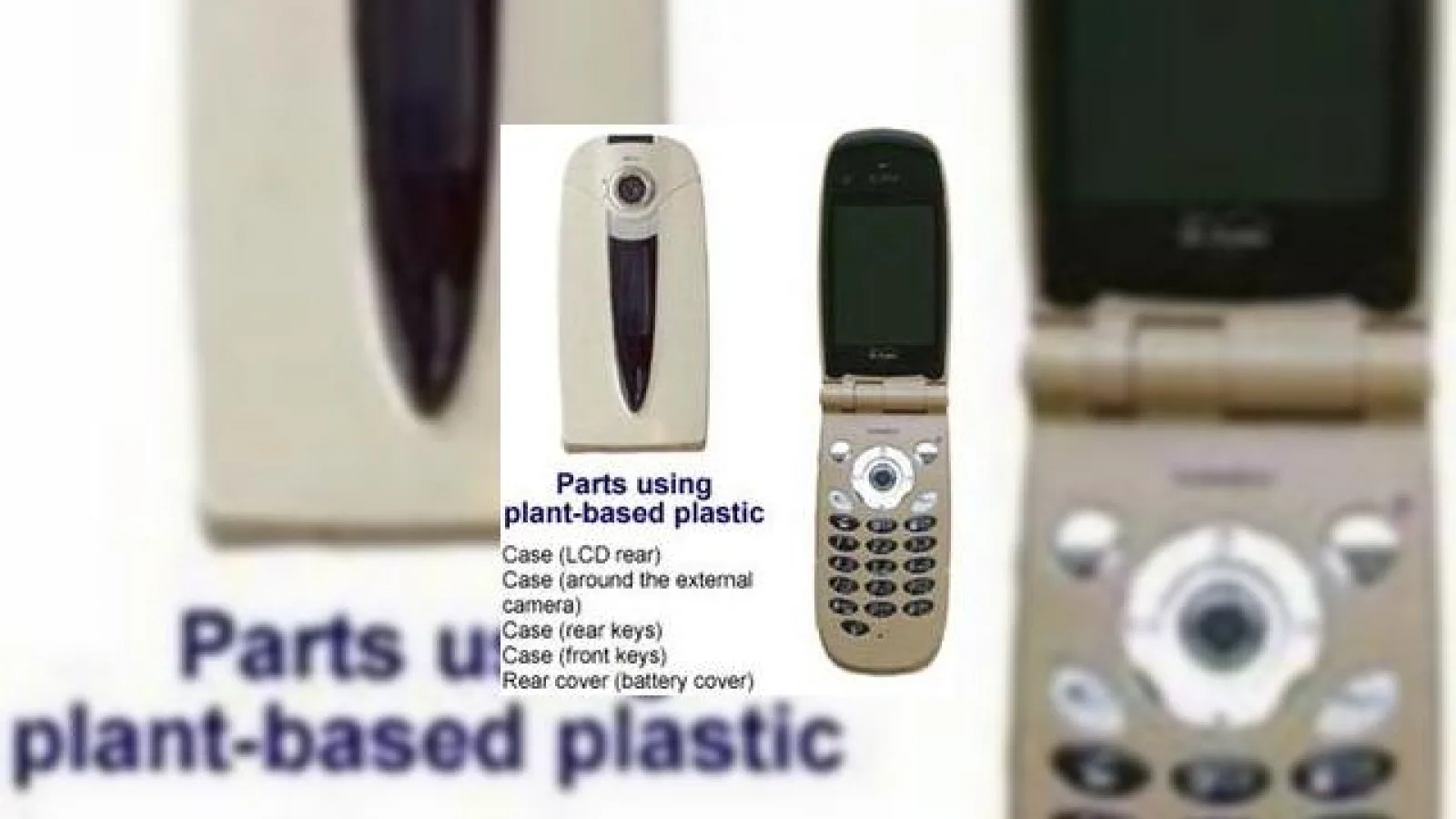 Bioplastic pentru telefoane mobile