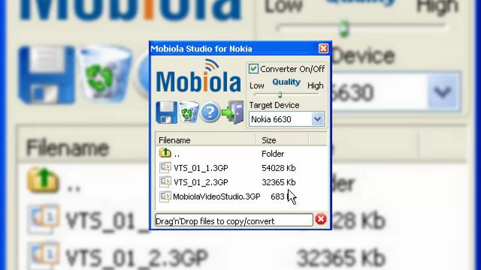 Mobiola Studio pentru filme pe telefonul mobil