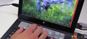 Microsoft ar fi gândit un concept în stil "Touch Bar" de pe MacBook Pro cu ani în urmă (Video)