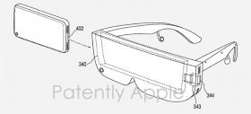 Apple primeşte un brevet pentru un sistem de headset video cu control touch şi optică reglabilă