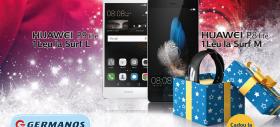 Germanos ne aduce de Sărbători smartphone-urile Huawei P8 lite și P9 lite pentru doar 1 leu alături de abonamente Telekom