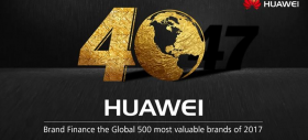 Huawei se clasează pe locul 40 în top 500 cele mai valoroase branduri din lume, conform Brand Finance