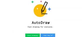 Google îţi transformă desenele lipsite de talent în creaţii ceva mai coerente cu aplicaţia AutoDraw
