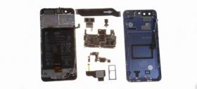 Huawei P10 primeşte o disecţie, are componentele ataşate în mod inteligent, fără extra lipici şi vine cu o baterie foarte lată