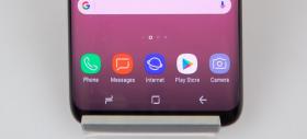 Butonul Home al lui Samsung Galaxy S8 se mişcă uşor, pentru a evita fenomenul de "burn-in"