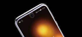Sharp Aquos R Compact este un telefon cu ecran cu muchii înguste şi cu decupaj special pentru camera frontală