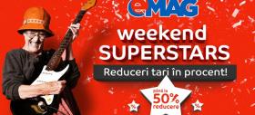 eMAG are o promoție specială de weekend initulată 'Weekend Superstars'; Asus ZenFone 3 Max costă acum doar 699 lei!