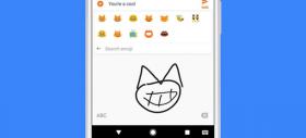 Google Gboard ne permite acum căutarea emoji-urilor dorite prin desenarea acestora