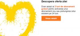 Doar astăzi la activarea sau prelungirea unui abonament Orange pe 2 ani se oferă 2 luni de abonament gratuit!