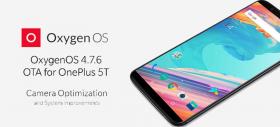 OnePlus 5T primeşte o actualizare software OxygenOS, cu îmbunătăţiri ale camerei şi funcţionării