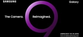 Samsung Galaxy S9 se lansează pe 25 februarie! Apar invitațiile de presă ce fac aluzie la o cameră foto deosebită