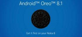 Nokia 8 face trecerea la Android 8.1 Oreo; Actualizarea se distribuie în aceste momente