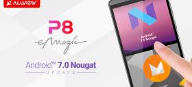 Allview P8 eMagic este actualizat la Android 7.0 Nougat, release ce aduce și suport VoLTE